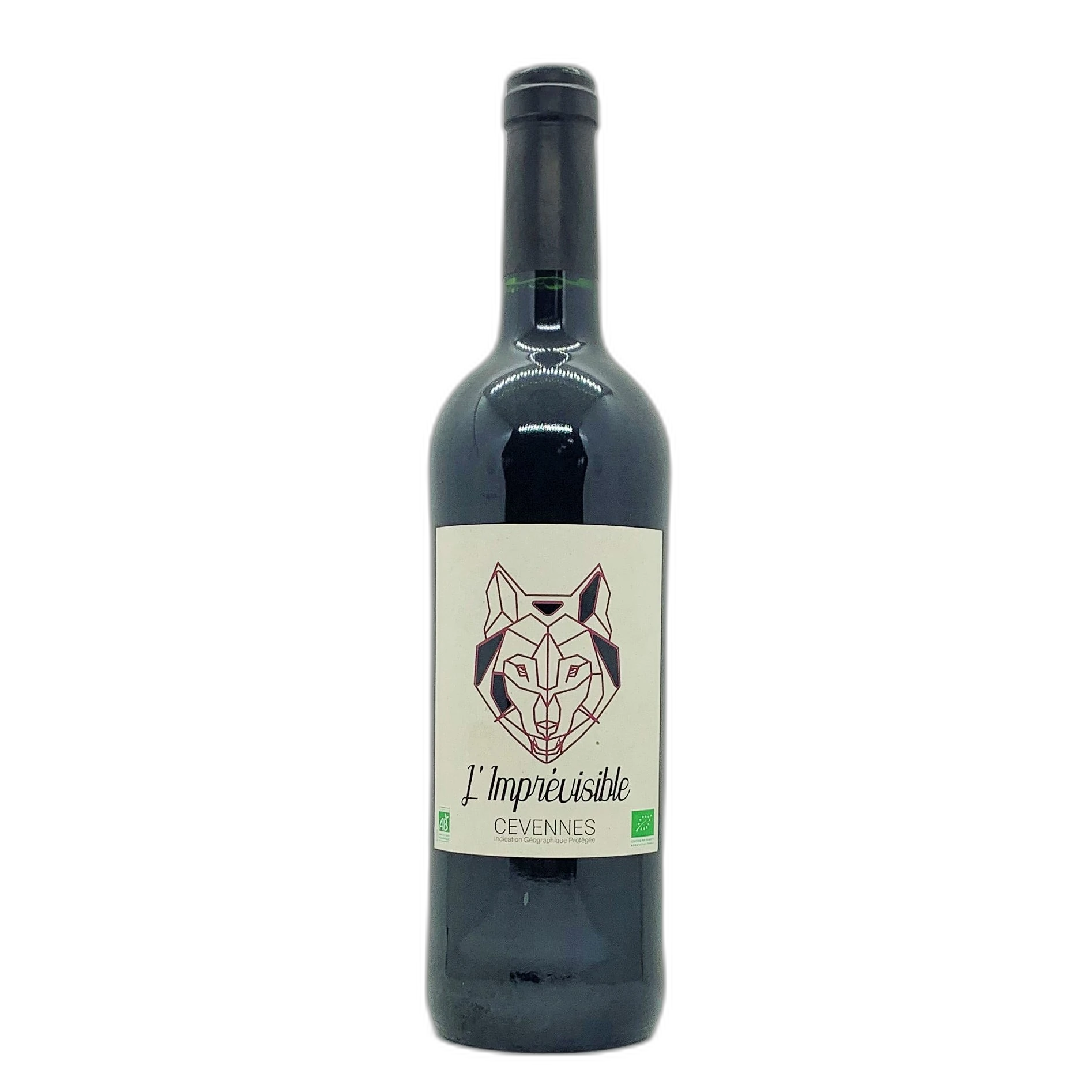 IGP Cévennes bio L'Imprévisible rouge 75cl